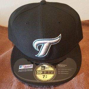 New Era Toronto Blue Jays Game Baseball Cap Fitted 7-5/8 Retro Logo